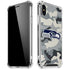 NFL Seattle Seahawks Camo iPhone XS Max Clear Case